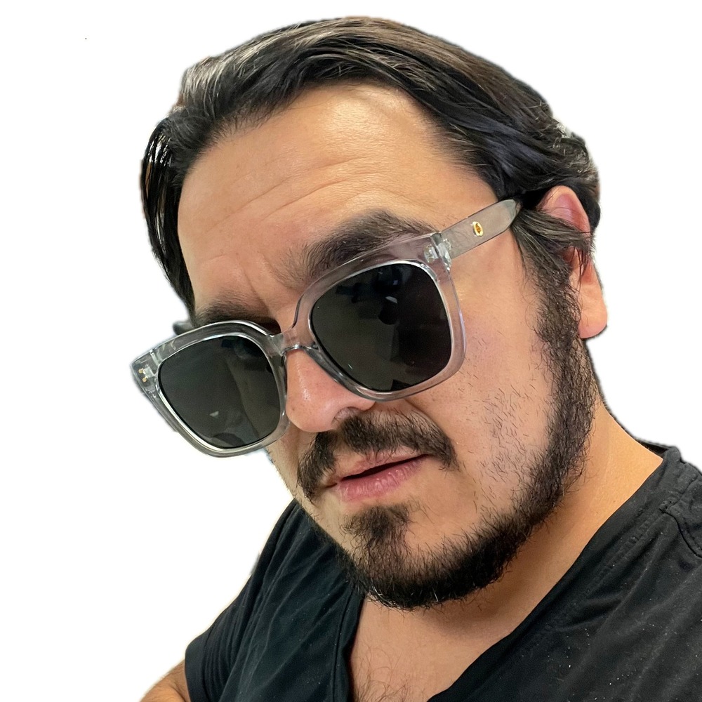 Square Sunglasses Fashion Frames Trendy Designer Style - Picture 6 of 6
